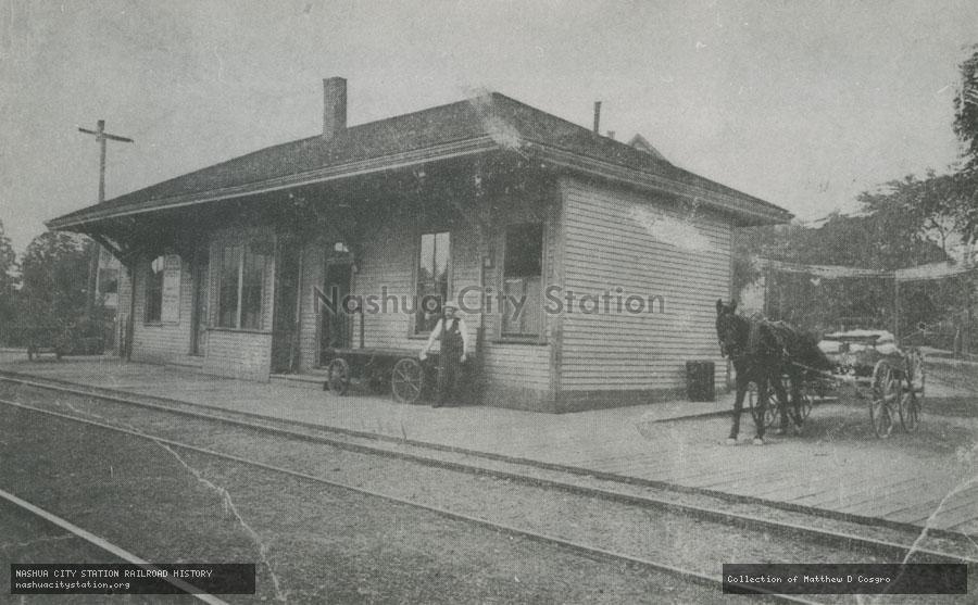 Postcard: New Haven Railroad South Weymouth, Massachusetts
